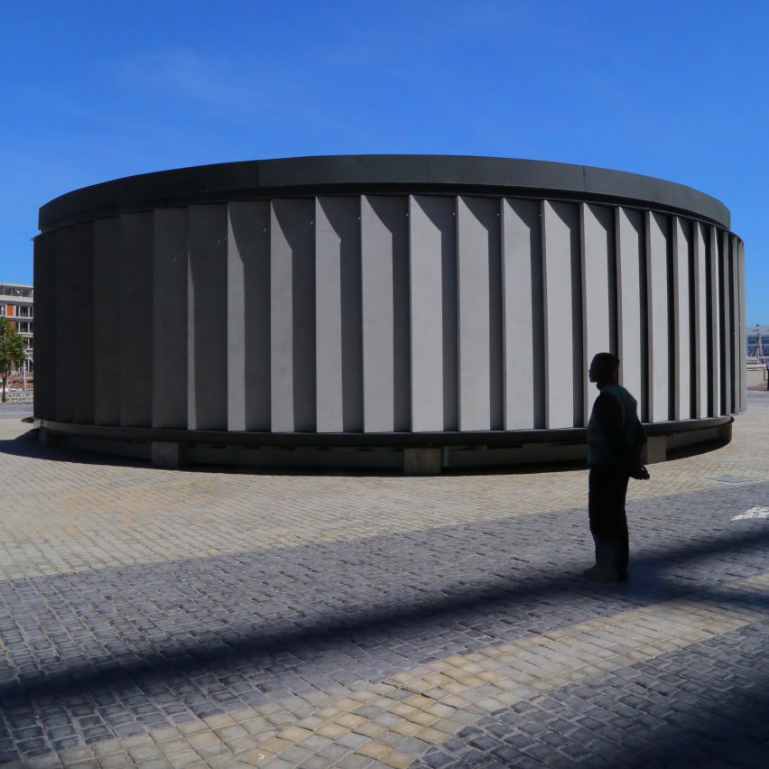 Es Devlin designs concrete-clad pavilion in Cape Town for Design Indaba 2019