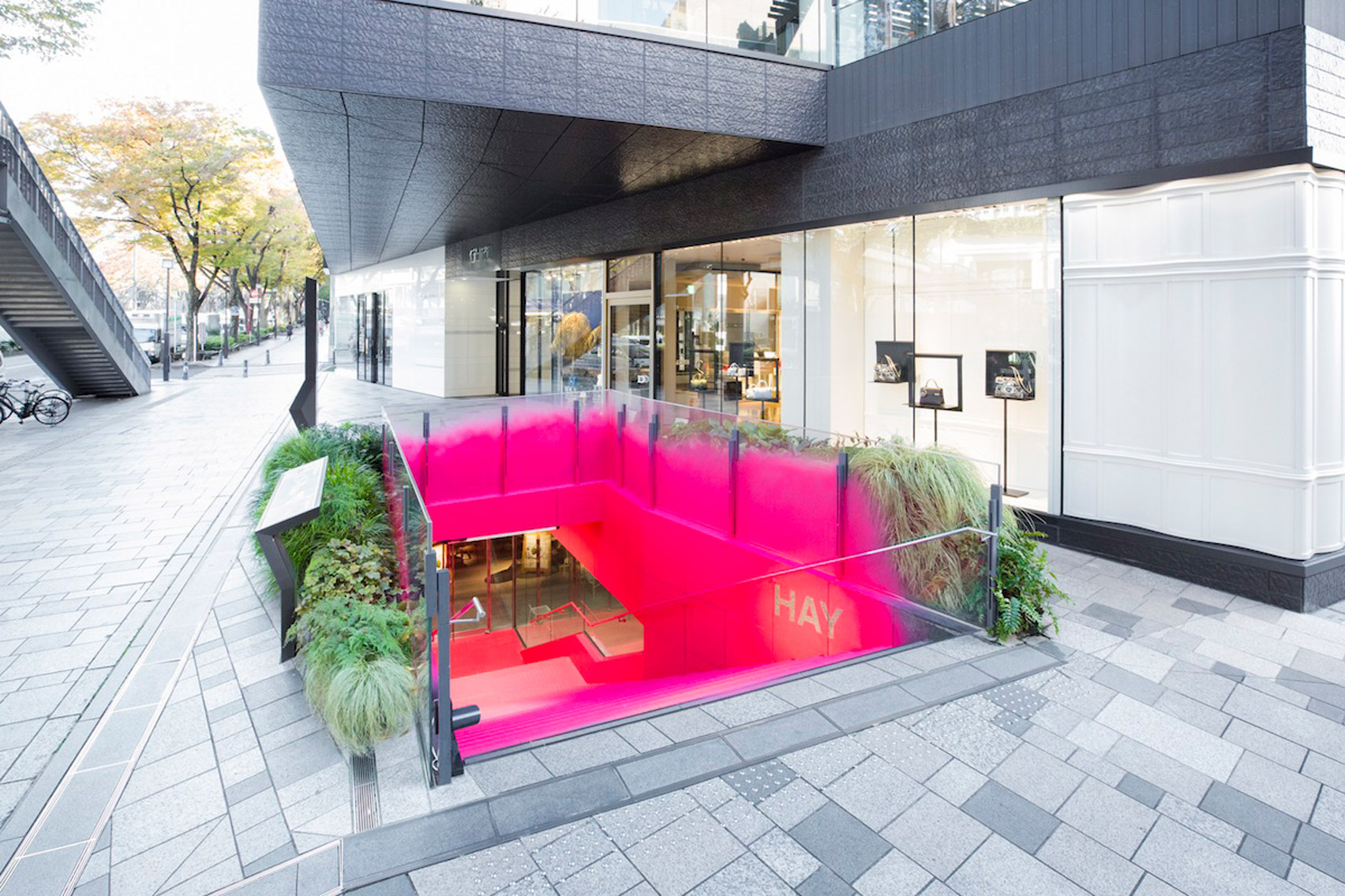 Schemata Architects completes industrial-style pop-up store for Hay Tokyo