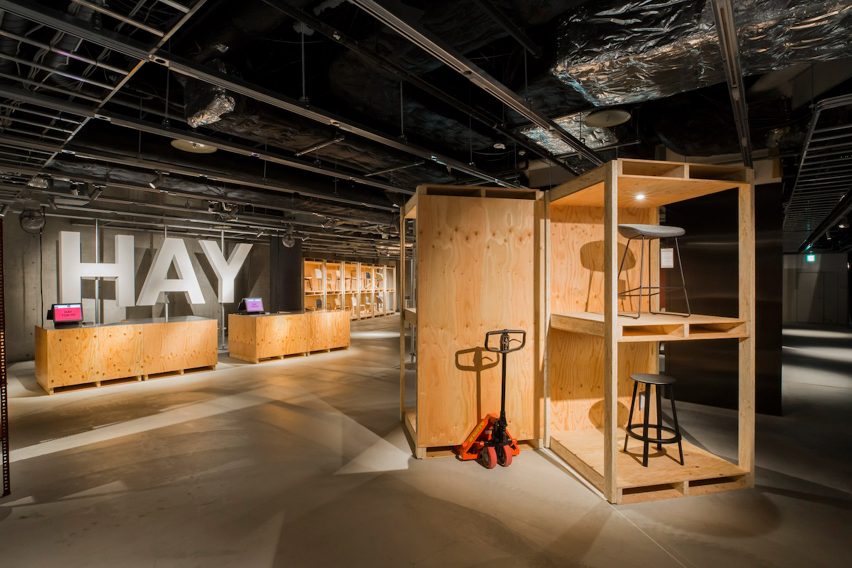 Hay pop-up store in Tokyo, designed by Schemata Architects/Jo Nagasaka