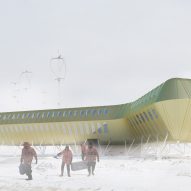 Kuryłowicz&Associates reveals design for golden Antarctic research centre