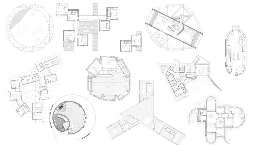 Unusual Floor Plans, Coolest House Plans