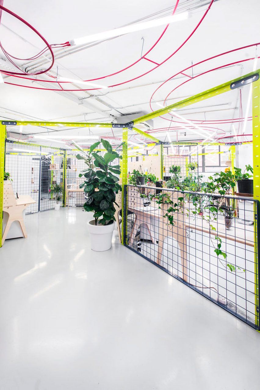 Interiors of the IED Innovation Lab by Nacho Martin