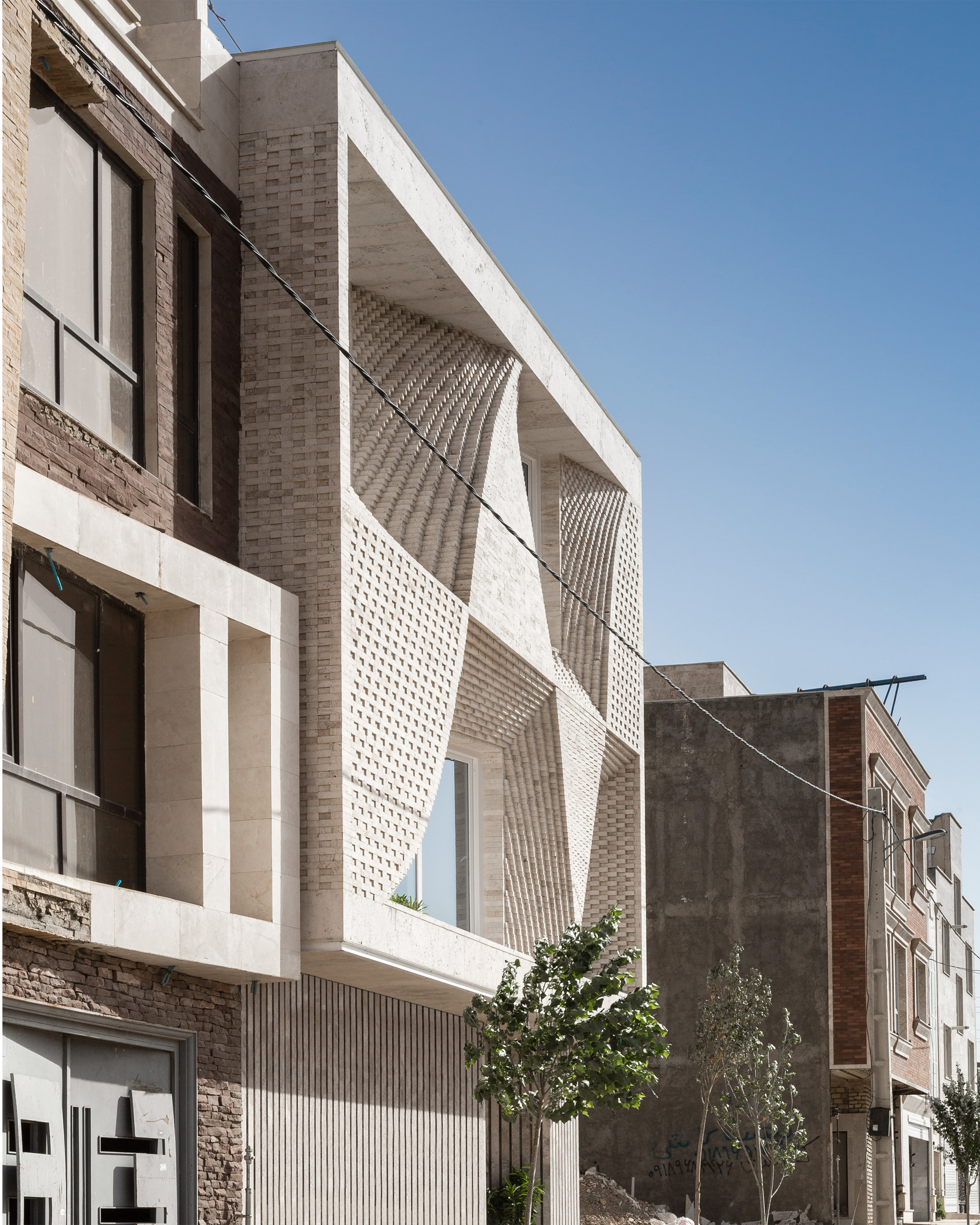 Mahallat residential building by CAAT Studio