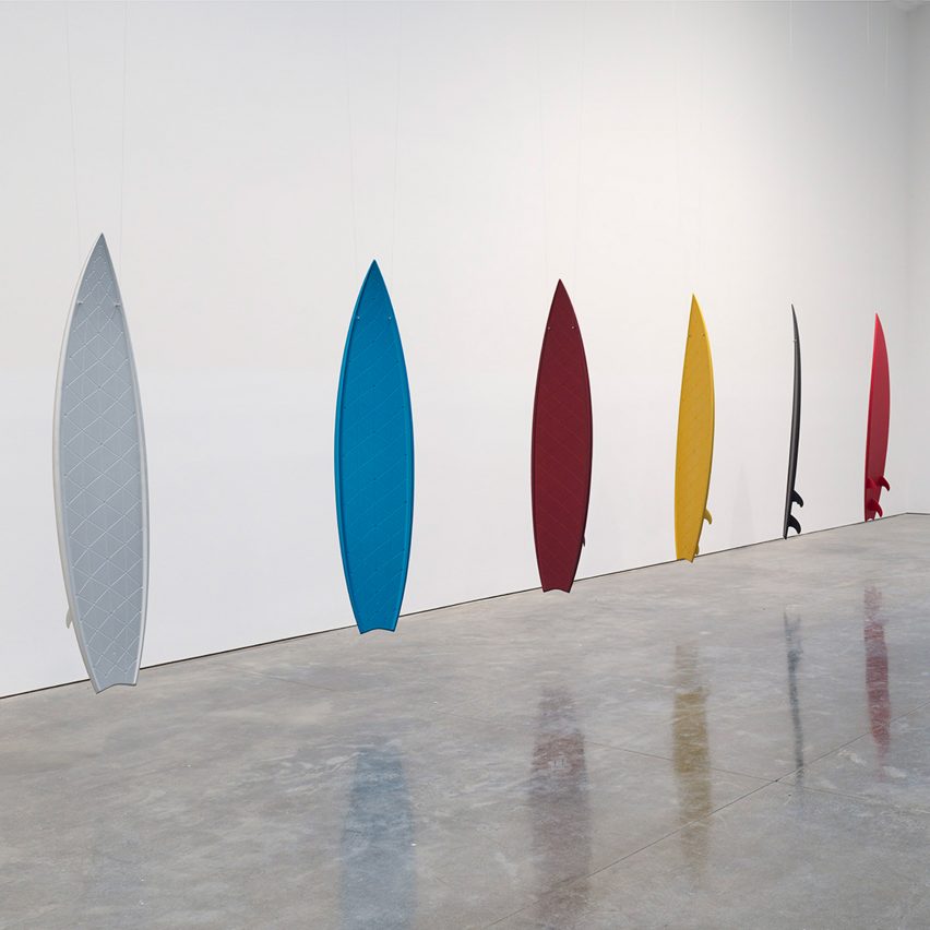 Marc Newson exhibition in New York features swords and surfboards