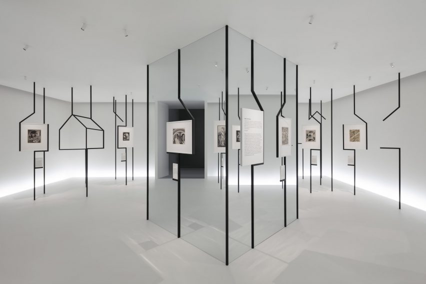 Oki Sato of Nendo has designed an exhibition of M.C. Escher's work at the National Gallery of Victoria in Melbourne.