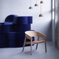 Thomas Bentzen's wooden Cover Lounge Chair for Muuto celebrates Scandinavian style