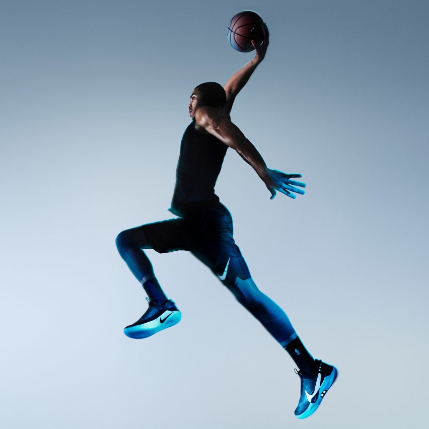 Nike Adapt BB self-lacing smart basketball trainers