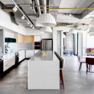 Interiors of Nuvo office headquarters, designed by Roy David Architecture