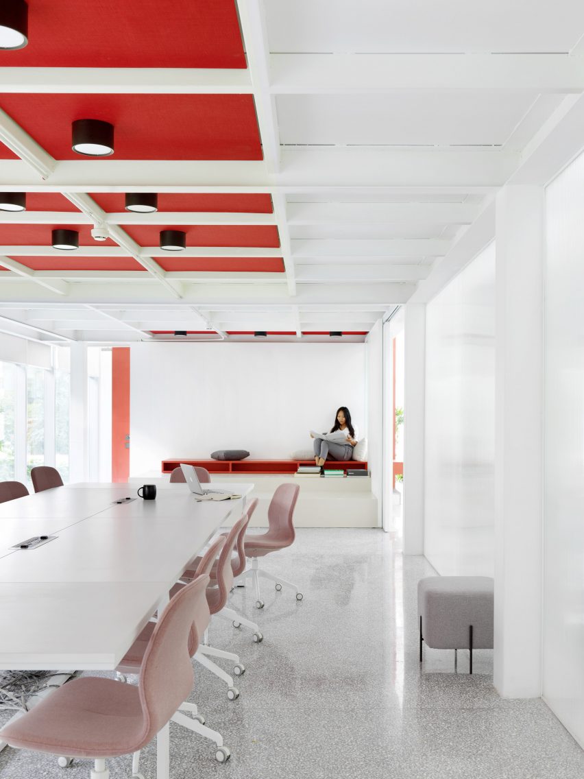 Interiors of CWITM office in Beijing designed by MDDM Studio