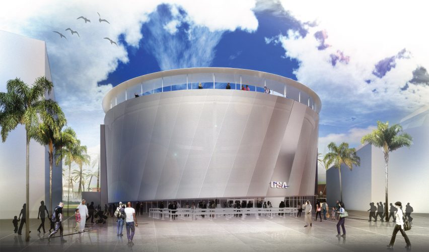 Pavilion USA 2020 for Dubai Expo 2020 by Fentress Architects