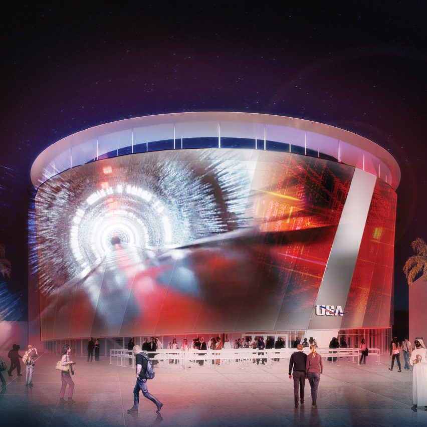 Pavilion USA 2020 for Dubai Expo 2020 by Fentress Architects