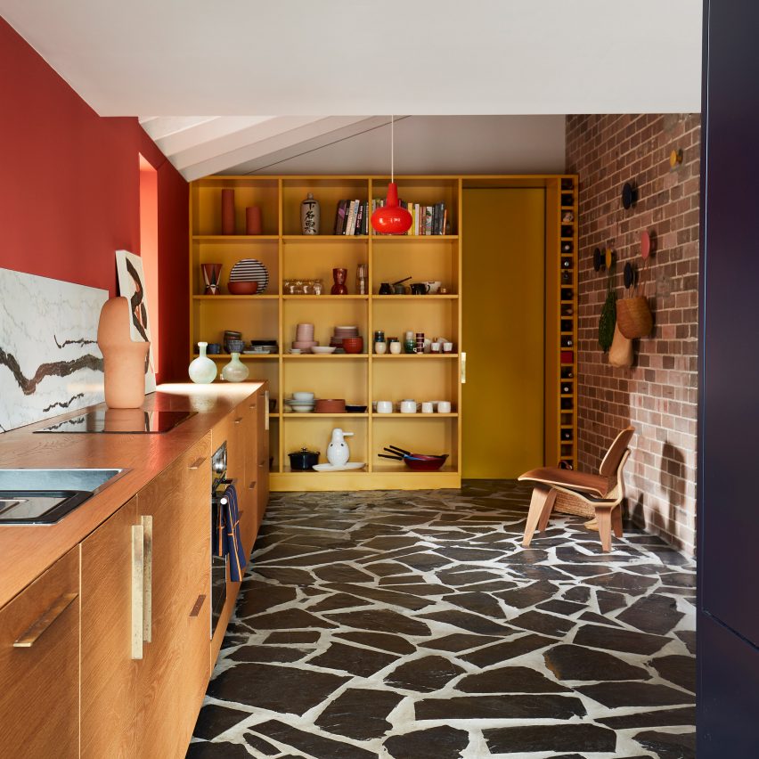 Sydney's Polychrome House has pops of colour in every room