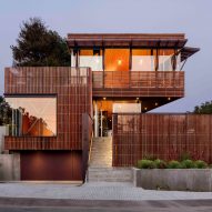 Shubin Donaldson wraps wooden screens around Skyline Residence in Santa Barbara