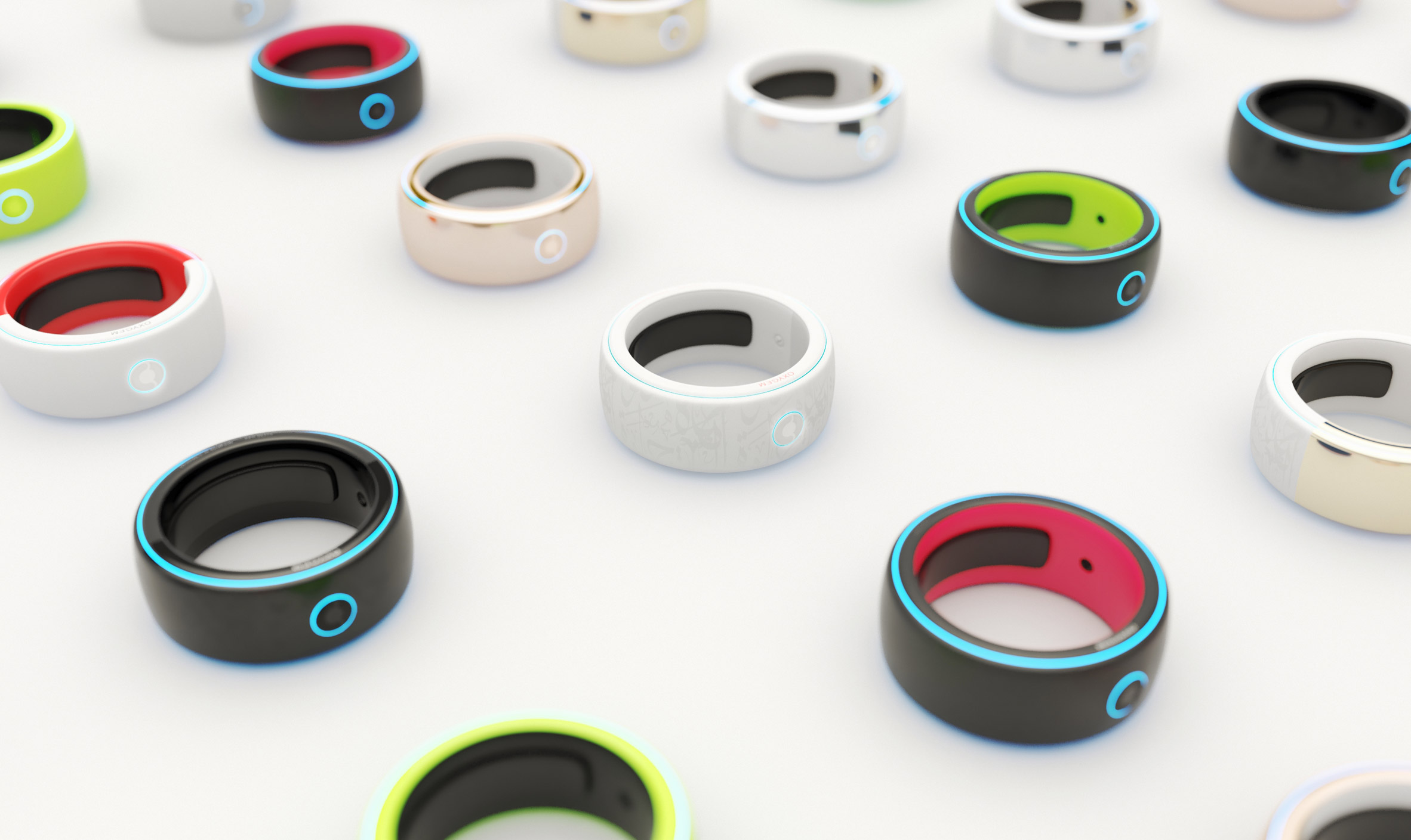 Oxygem smart ring by Hussain Almossawi
