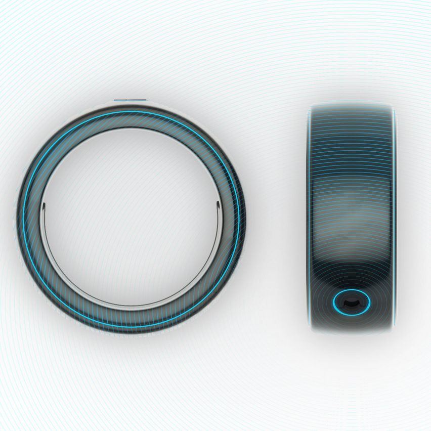Oxygem smart ring by Hussain Almossawi