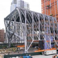 The Shed's moving roof by Diller Scofidio + Refro