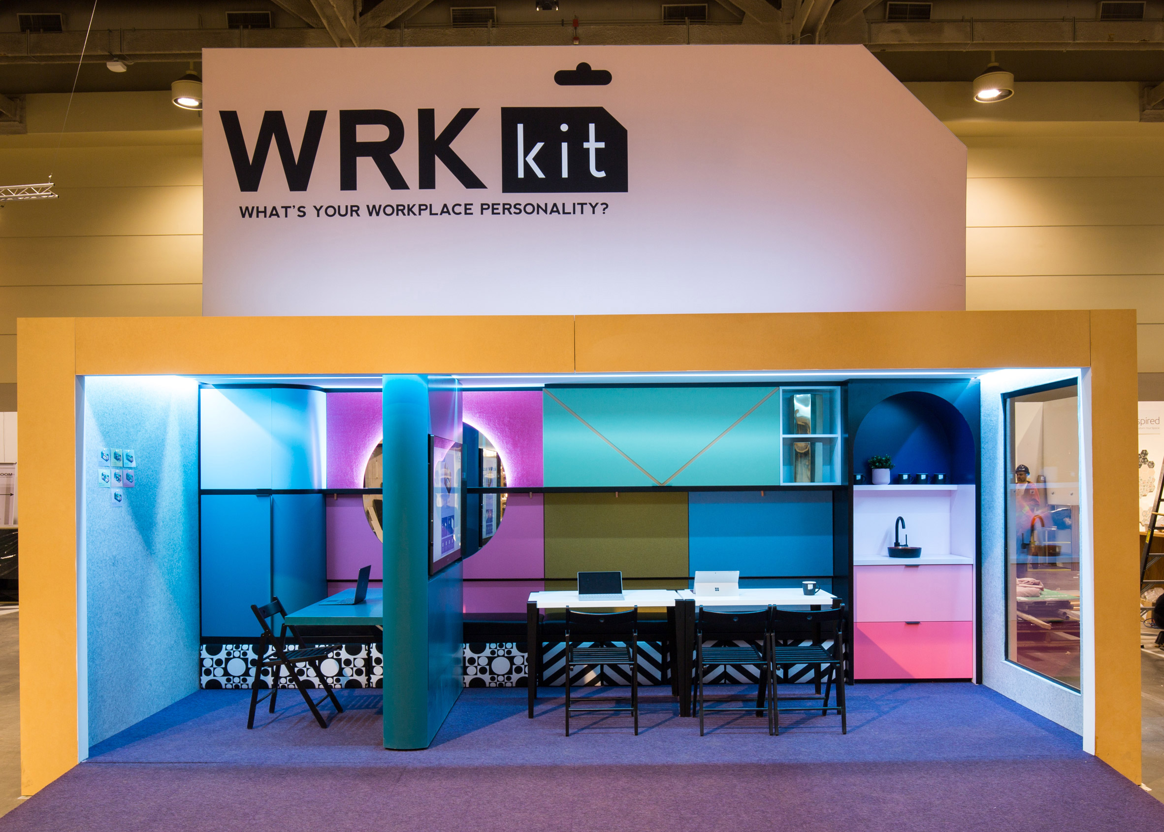 SDI showcases WRKkit flexible office system as life-size kit of parts