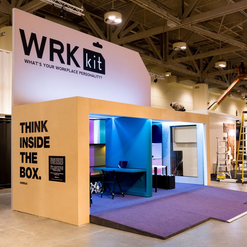 SDI showcases WRKkit flexible office system as life-size kit of parts