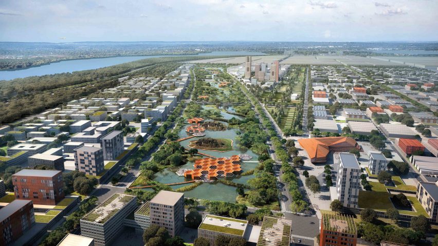 Alárò City masterplan by SOM in Nigeria