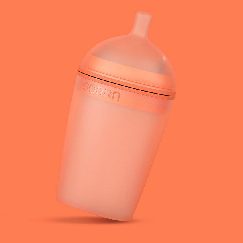 Blond designs Borrn baby bottle