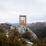 Corsica deer observatories by Orma Architettura