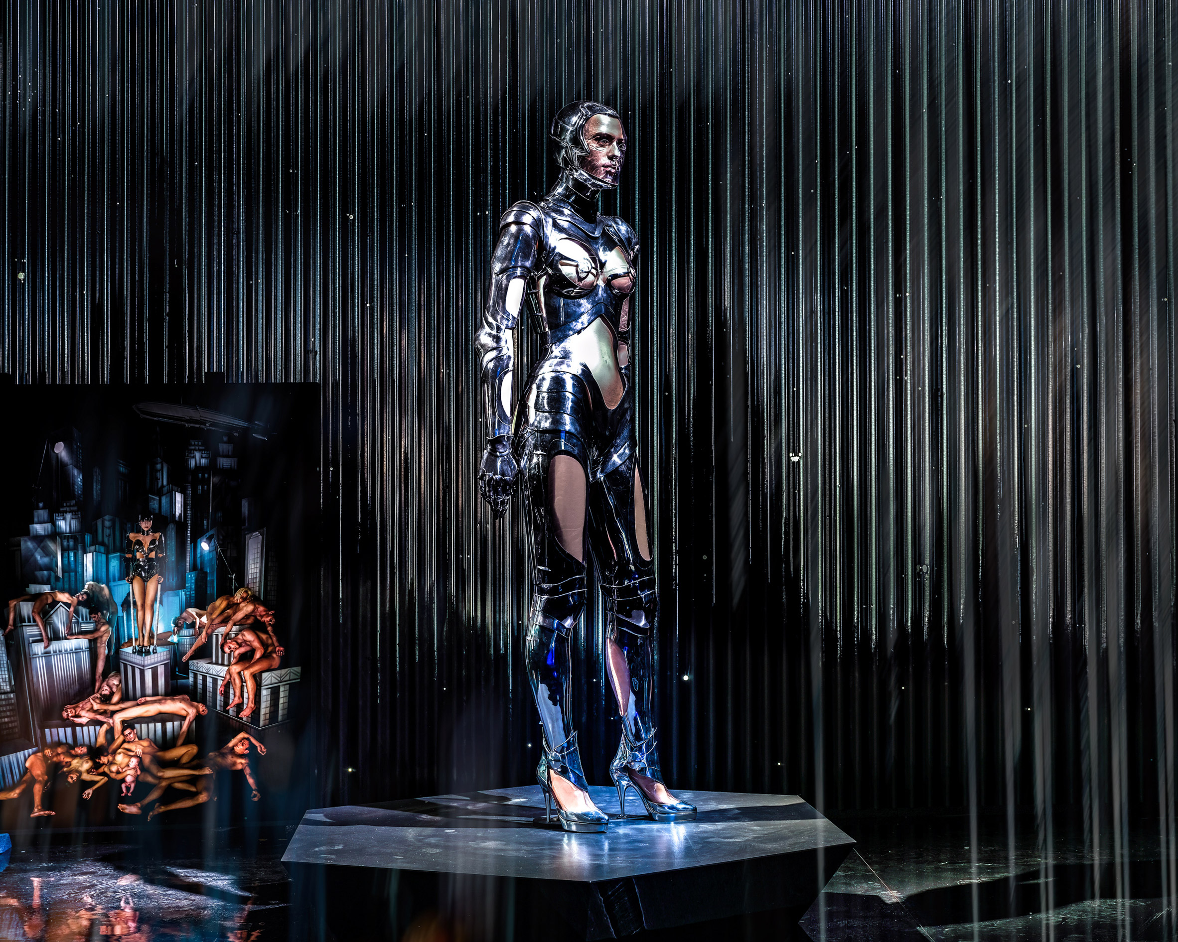 Thierry Mugler exhibition includes garments for dangerous