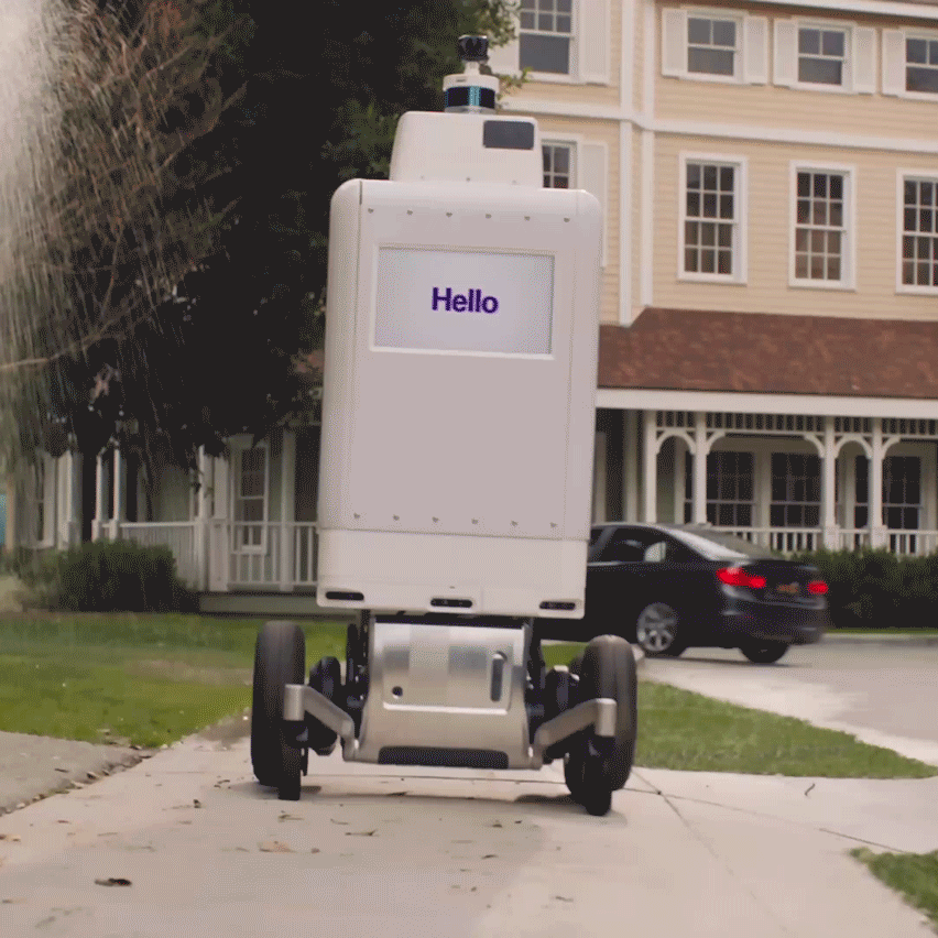 FedEx autonomous robot delivery