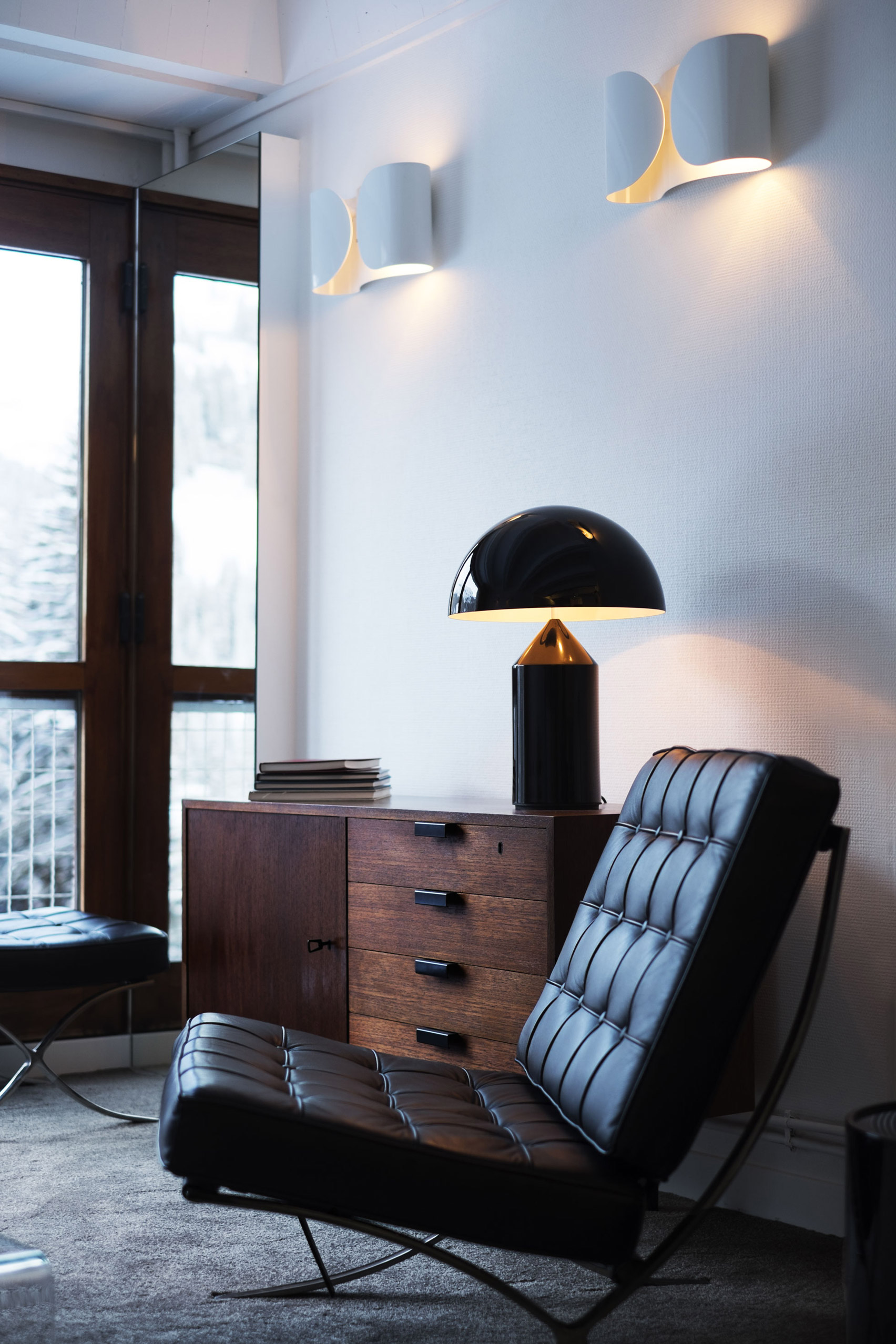 Interiors of Flaine apartment, revamped by Volta