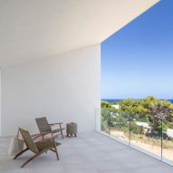 Nomo Studio designs concrete house in Menorca to frame sea views
