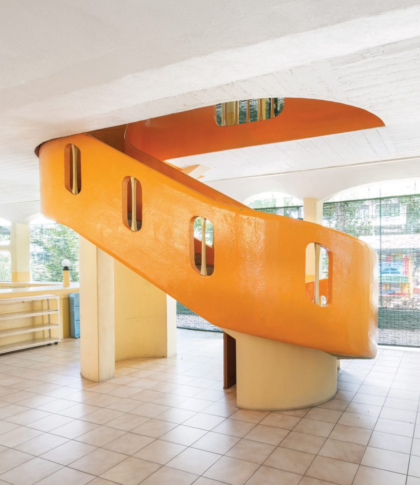 Geoffrey Bawa staircases: St Bridget's Montessori School, Colombo, 1963