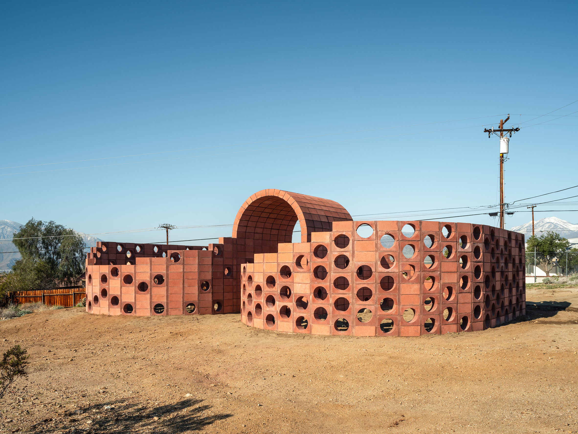 Julian Hoeber's installation for Desert X 2019