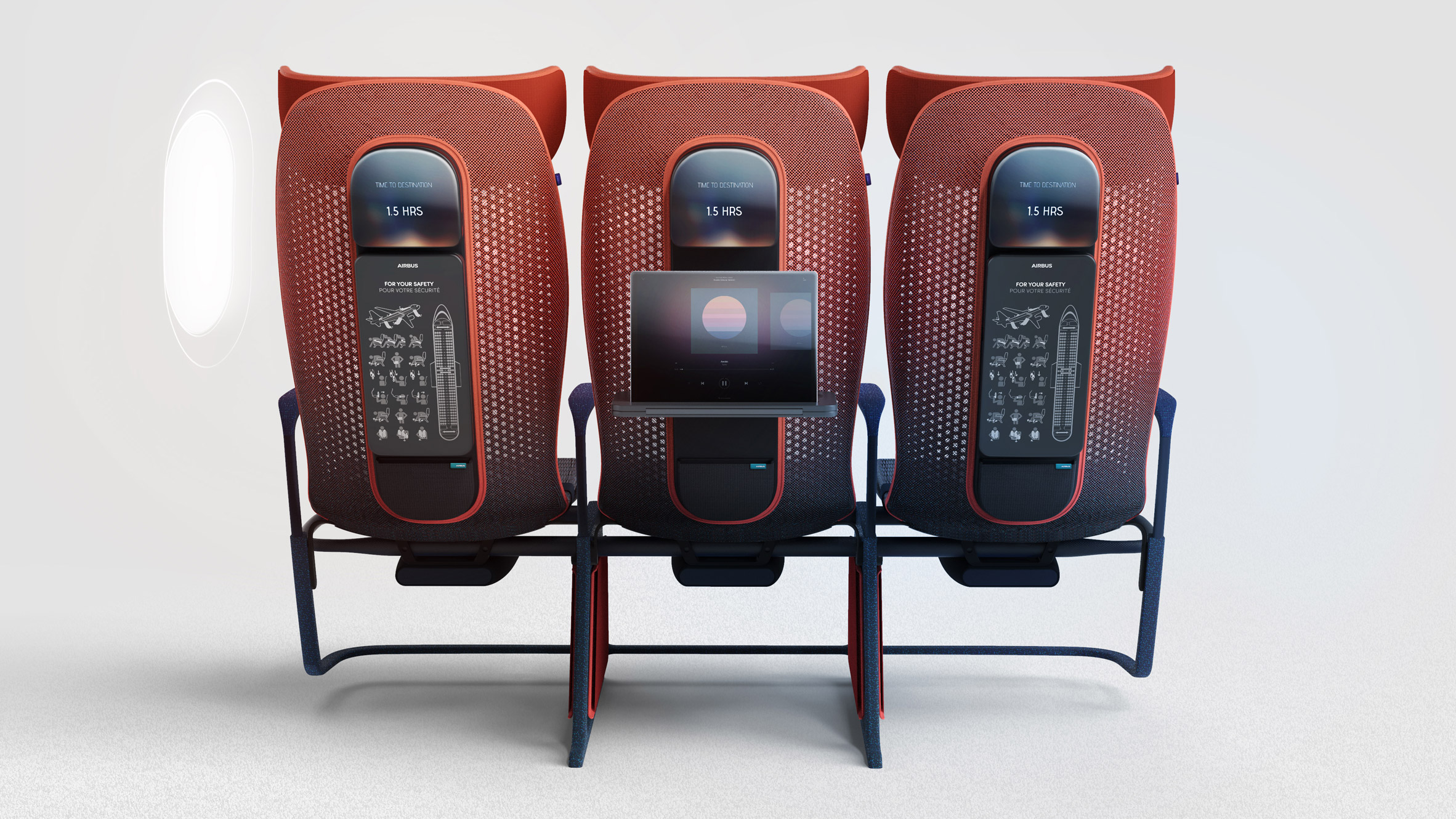 Layer's smart Move seating for Airbus adapts to the passengers needs