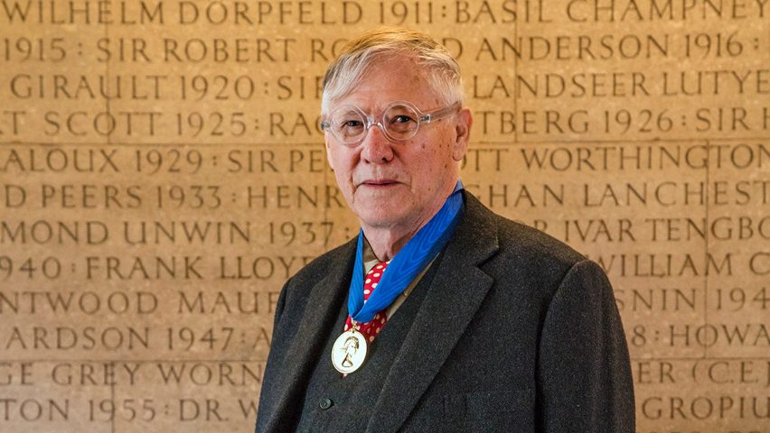 Nick Grimshaw, founder of Grimshaw Architects and winner of the RIBA Gold Medal 2019
