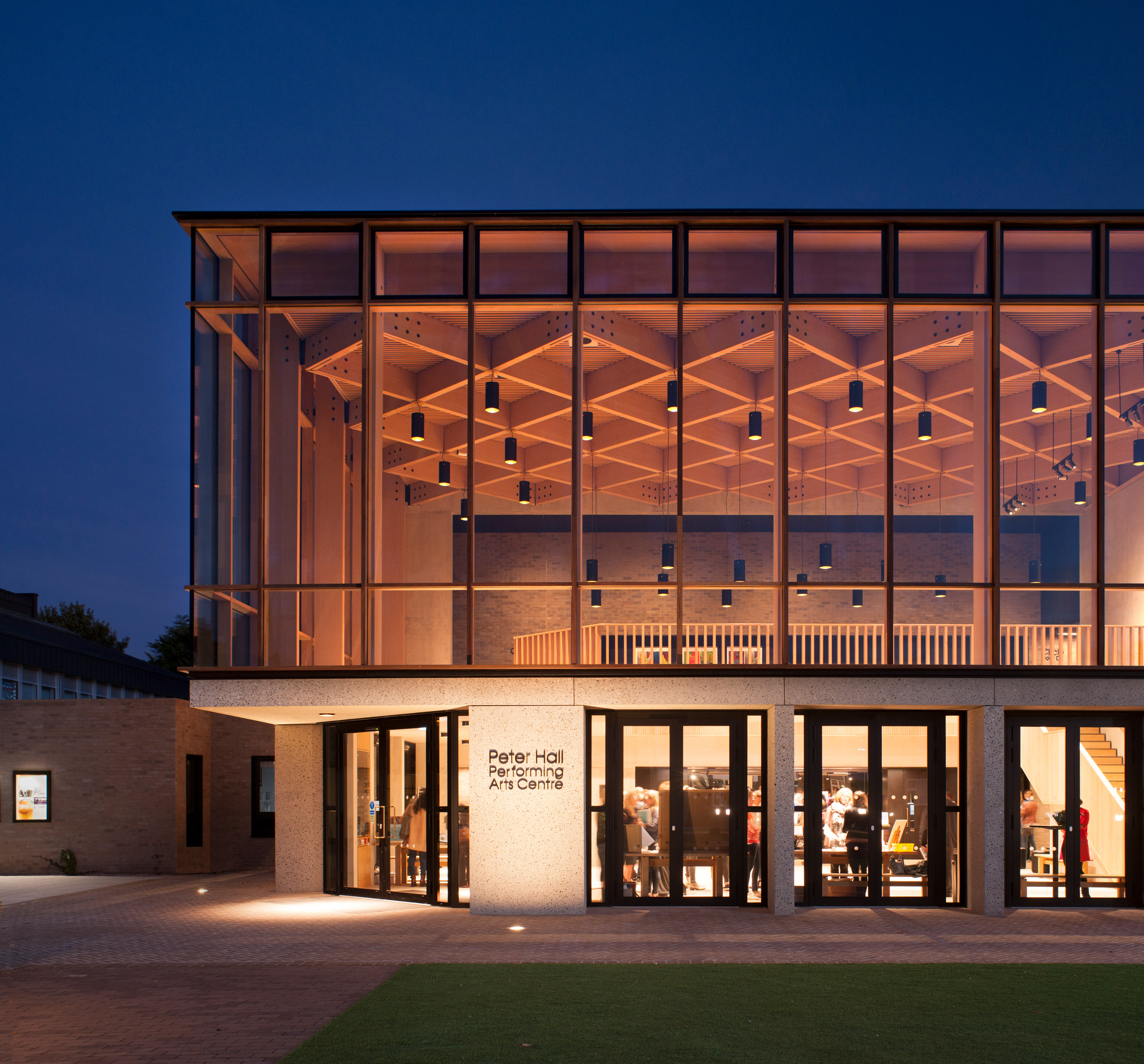 Haworth Tompkins Designs School S Peter Hall Performing Arts Centre