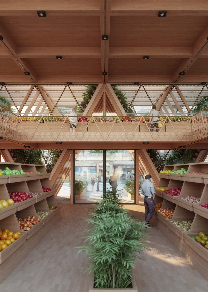 The Farmhouse vertical farm concept by Precht