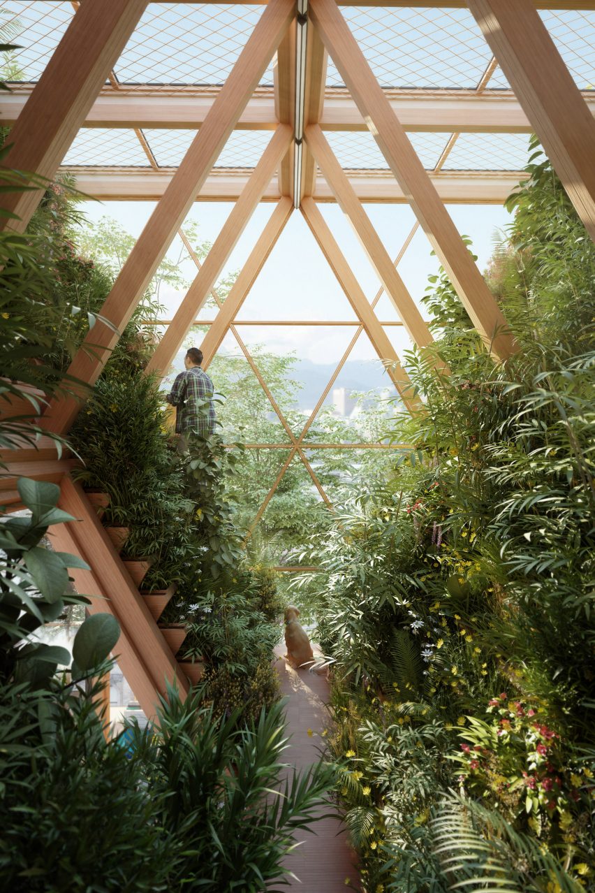 The Farmhouse vertical farm concept by Precht