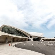 Mid Century Original Eero Saarinen tile cuff links from JFK's Terminal 5 