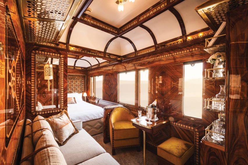The Belmond Simplon-Orient Express won the Suites category at the AHEAD Global awards, which were held at the Ham Yard Hotel in London