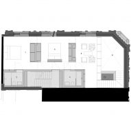 Plans of 168 Upper Street in London by Amin Taha Architects