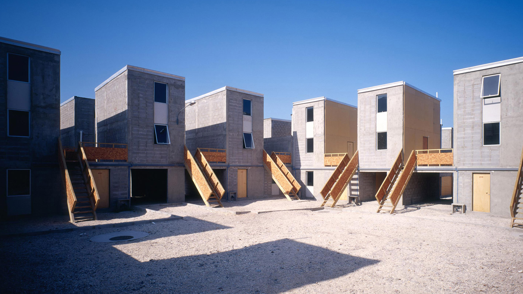 Quinta Monroy Housing project by Alejandro Aravena's Elemental, who have ended their unpaid internships