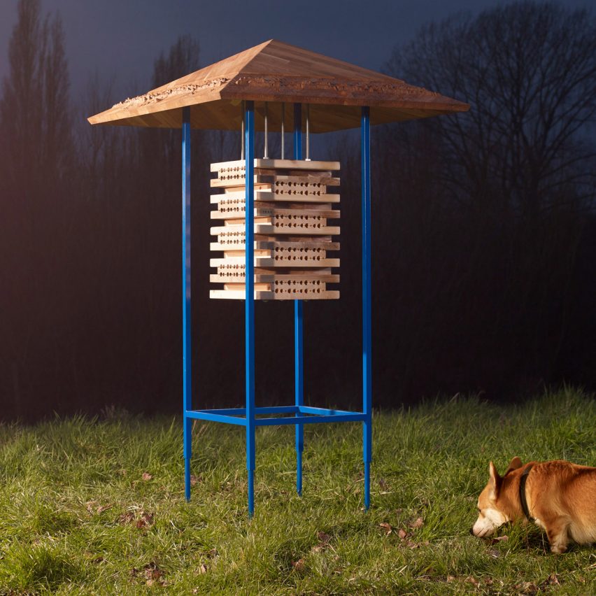 IKEA upcycles furniture into colourful Wildhomes for Wildlife