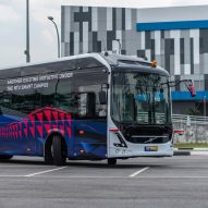 Volvo unveils "world's first" autonomous electric bus in Singapore