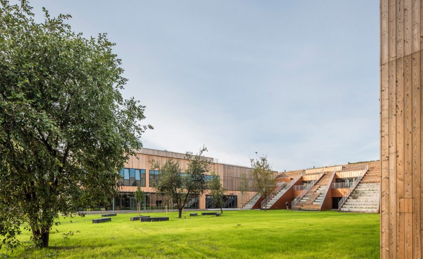 Akademeia High School by Medusa Group Architekci in Warsaw