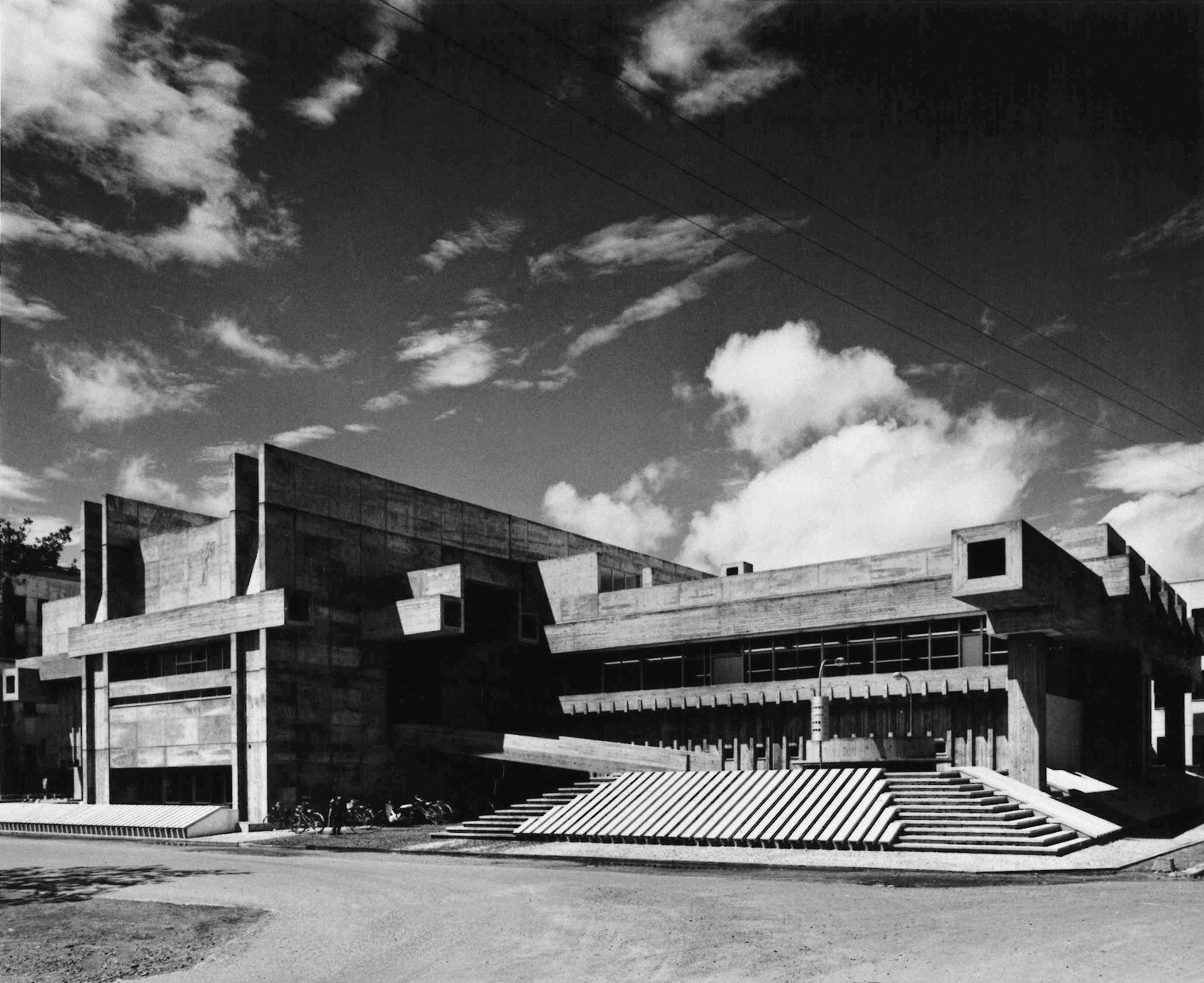 Ōita Prefectural Library by Arata Isozaki winner of 2019 Pritzker Architecture Prize 
