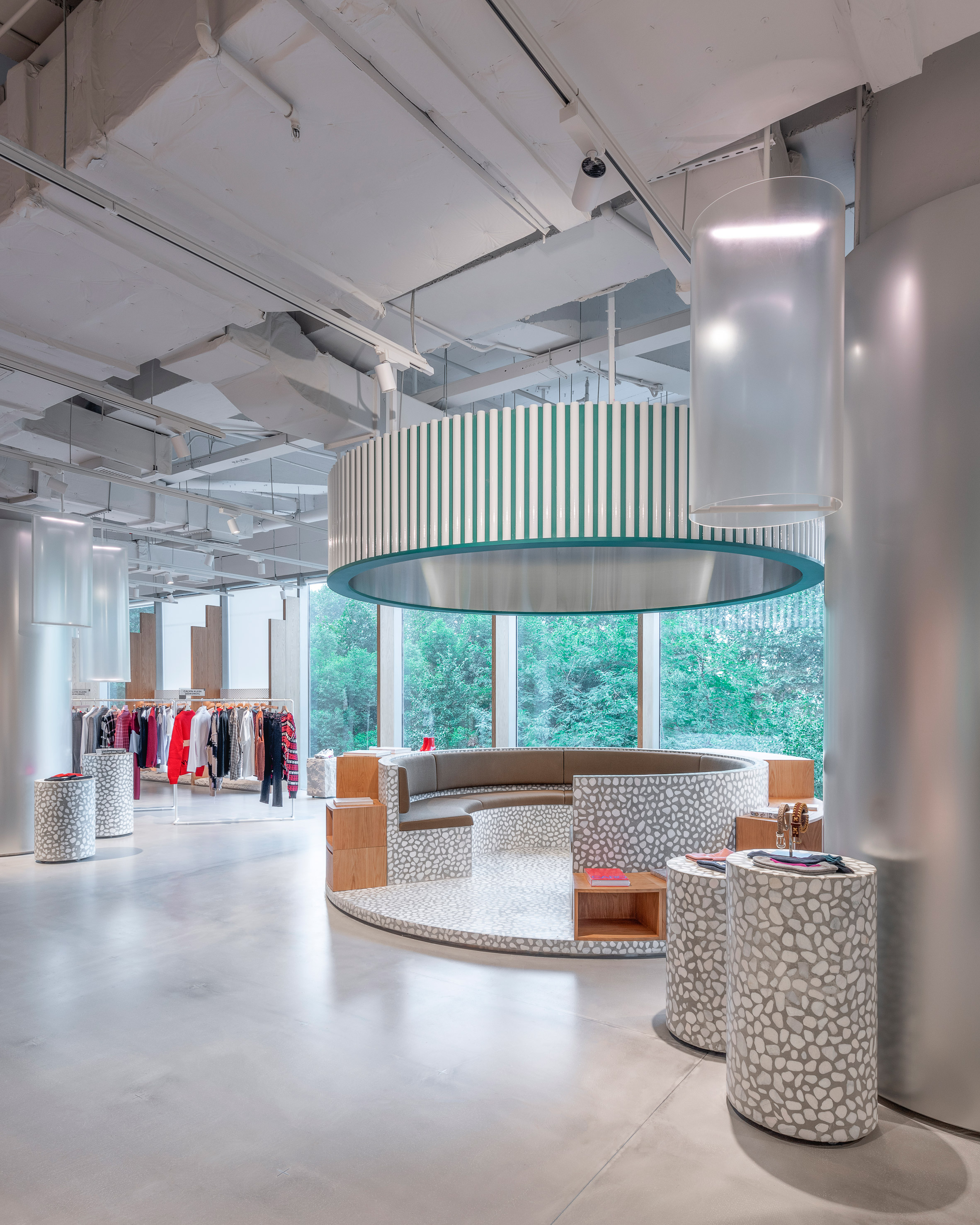 Calvin Klein Lifestyle Store  Area-17 Architecture and Interiors