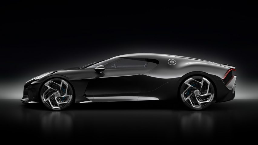 La Voiture Noire de 11 millones de euros de Bugatti es el "automóvil más caro del mundo"