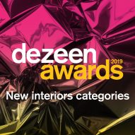 New interiors categories for Dezeen Awards 2019 include apartments and hotels