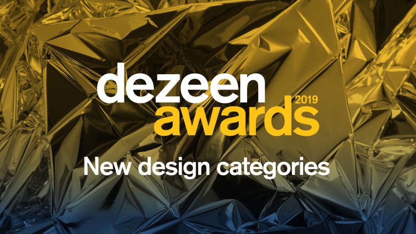 Dezeen Awards 2019 new sustainable design categories announcement