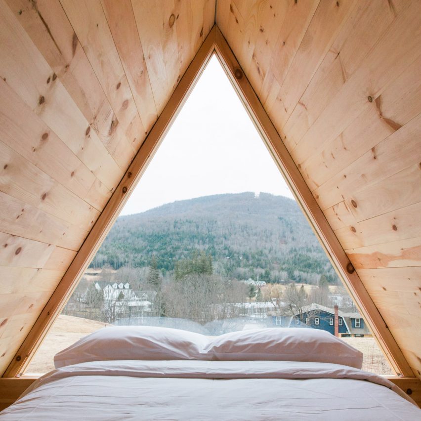 Eastwind Hotel in New York's Catskills features bunkhouse and glamping pods