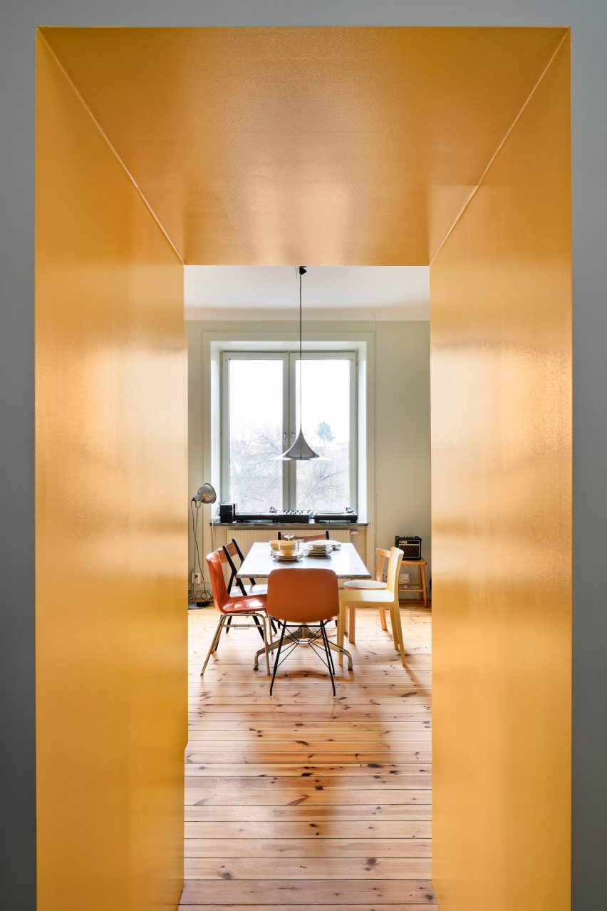 Function Walls apartment, designed by Lookofsky Architecture